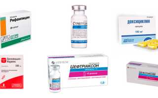 Антибиотики при артрите